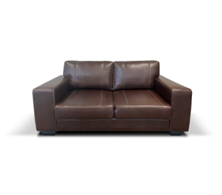 Brazil 2 Seater Couch, Mahogany