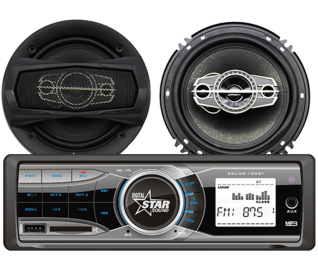 Starsound SS -600DL Bluetooth radio and 6.5inch speaker Combo