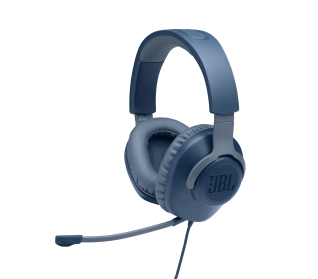 JBL Quantum 100 Wired Over- Ear - Blue