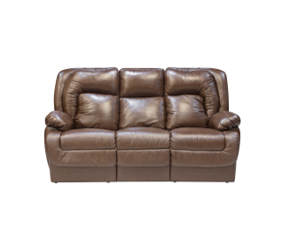 Newbury 3 Seater Action Couch, Cumulus Brown