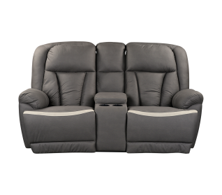 Rhapsody Mk2 2 Division Recliner and Console, Dark Grey