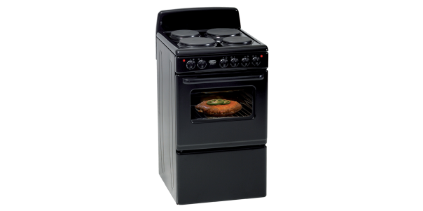 Defy 4 Plate Stove Compact, Black DSS514