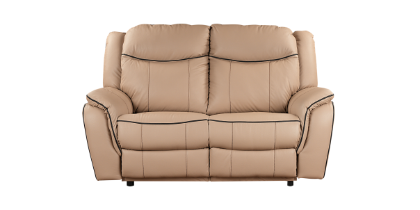 Trent 2 Seater Action Couch, Beige