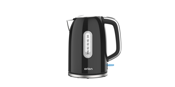 Orion Cordless Kettle Stainless Steel 1,7 Litre Black