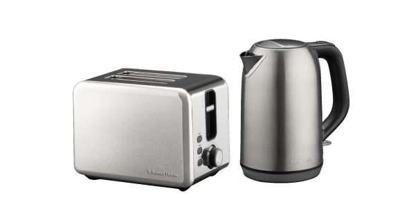 Russell Hobbs Stainless Pack Includes Kettle & Toaster RHSSP28